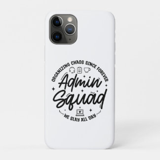 Organizing Chaos Funny Quote Admin Prof Day Squad Case-Mate iPhone Hülle