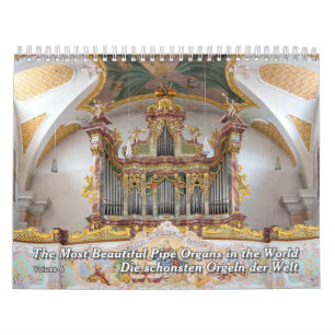 Organs De Tuyaux À couper Le souffle - Calendrier 