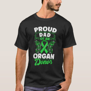 Organspende Grüner Multifunktionsleisten-Proud-Vat T-Shirt