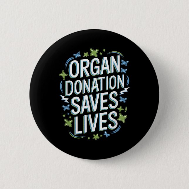 Organspende Rette Lebenszeit durch nationale Spend Button (Vorderseite)