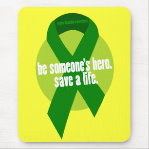 Organspende Sensibilisierung für Mousepads