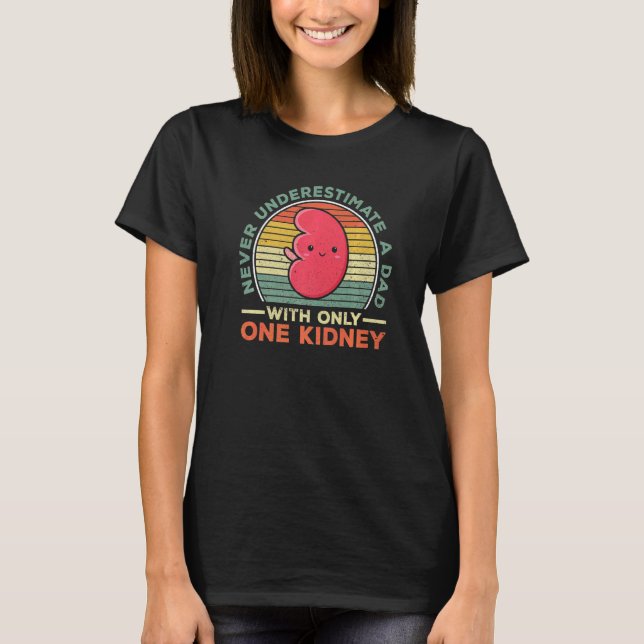 Organspendeangebot für einen Vater eines Nierenspe T-Shirt (Vorderseite)