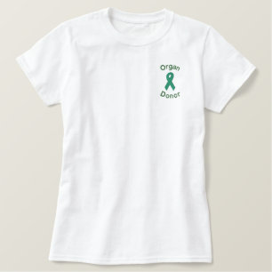 Organspender Besticktes T-Shirt