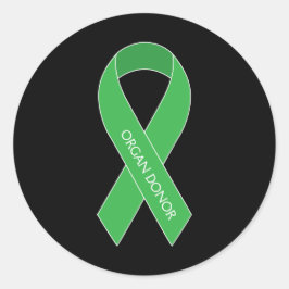 Organspender Runder Aufkleber