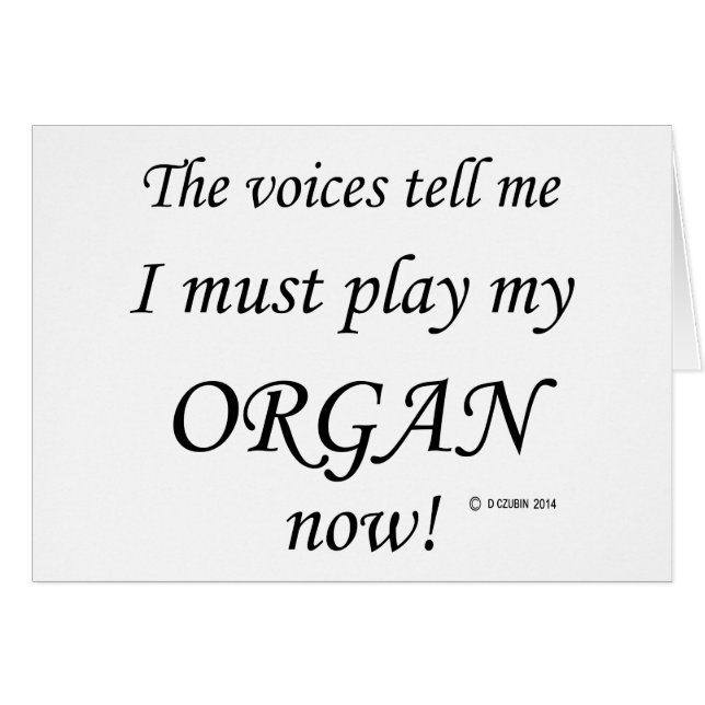 Organstimmen müssen spielen (Vorderseite (Horizontal))