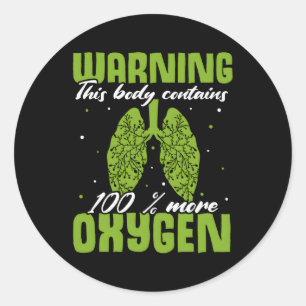 Organtransplantation Lung Transplantation Überlebe Runder Aufkleber