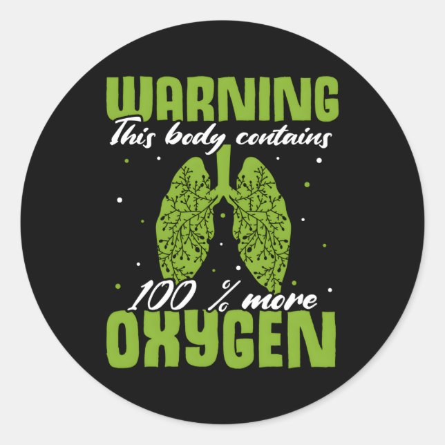 Organtransplantation Lung Transplantation Überlebe Runder Aufkleber (Vorderseite)