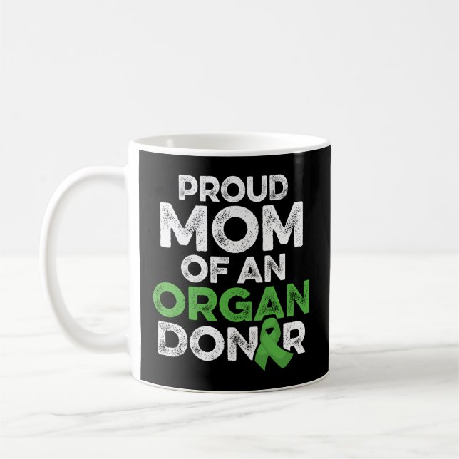 Organtransplantation Spender Mama Operation Erholu Kaffeetasse (Links)