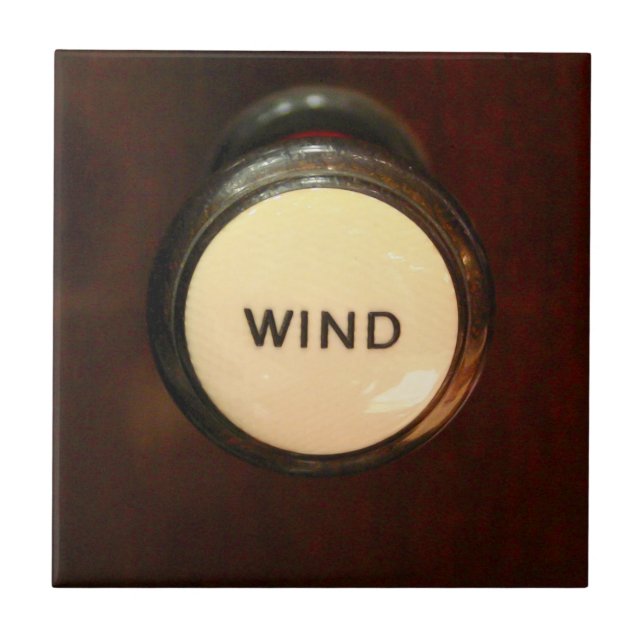 Organwindendfliese oder trivet fliese (Vorderseite)