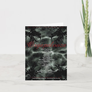 .Orgapalooza - Anmerkung Card Karte