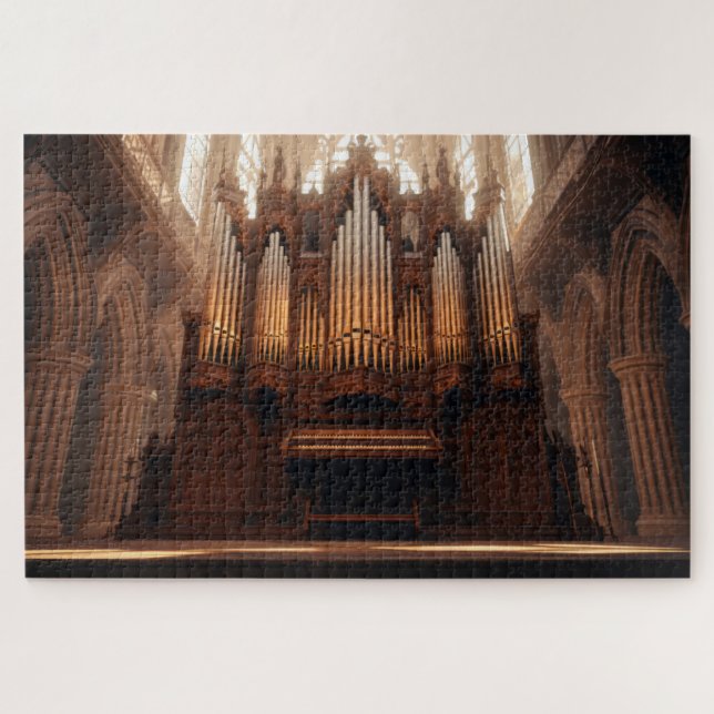 Orgel der gotischen Kirche (Horizontal)