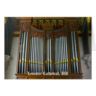 Orgel der Kathedrale von Leicester