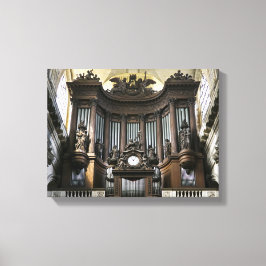 Orgel St Sulpice Leinwanddruck