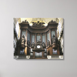 Orgel St Sulpice Leinwanddruck