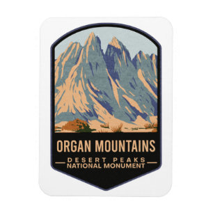 Orgelgebirge Wüstengipfel Nationaldenkmal Magnet