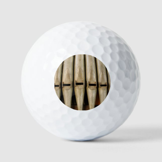 Orgelpfeifen Golf Ball (Vorderseite)