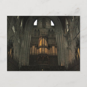Orgelpfeifen in Ripon Kathedrale England Postkarte