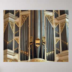 Orgelposter von Sydney Town Hall Poster