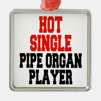 Orgelspieler aus Hot Single Silbernes Ornament