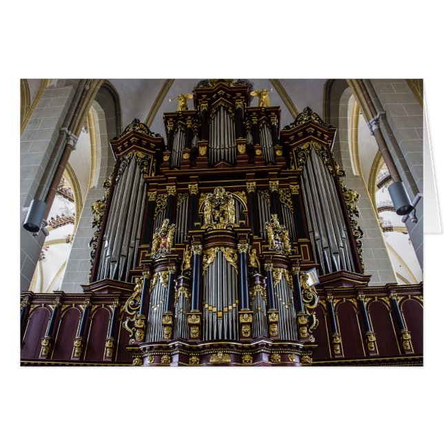 Orgue à tuyaux de l'abbaye de Bath en Angleterre (Devant horizontal)