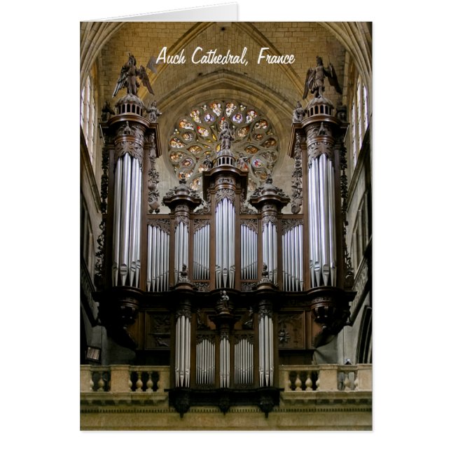 Orgue de la cathédrale d'Auch (Devant)