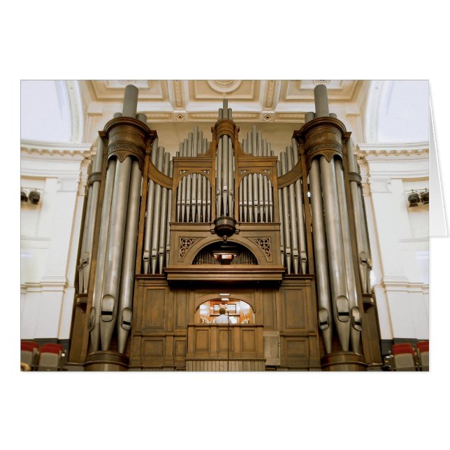 Orgue de la mairie de Wellington (Devant horizontal)