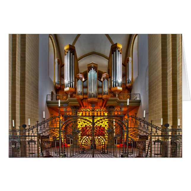 Orgue de tuyau d'Angleterre (Devant horizontal)