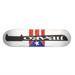 Orgullo Boriqua SK8 Brett Skateboard
