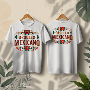 Orgullo Mexicano Design, hispanischer Kulturerbe M T-Shirt