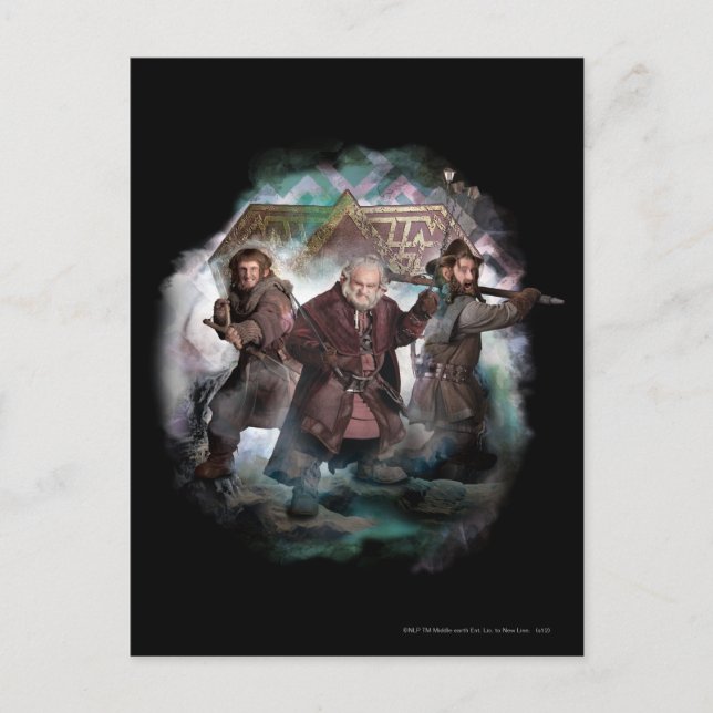 Ori, Dori und Nori Postkarte (Vorderseite)