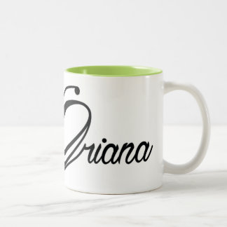 Oriana Kaffee-Tasse Zweifarbige Tasse