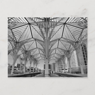 Orient-Bahnstation in Lissabon Postkarte
