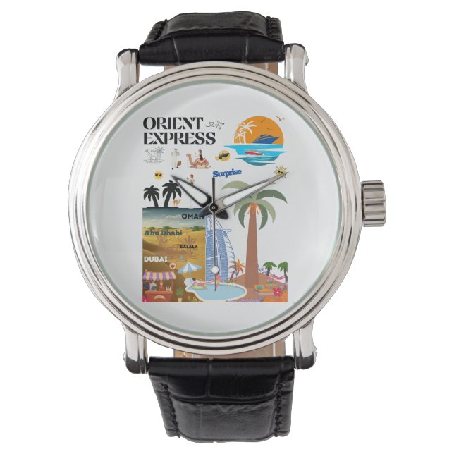 ORIENT EXPRESS ARMBANDUHR (Vorderseite)