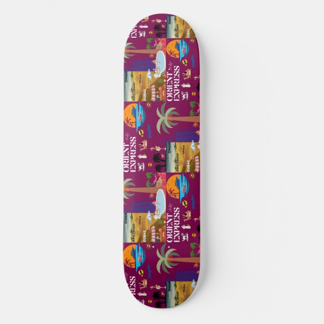 ORIENT EXPRESS  SKATEBOARD (Vorderseite)