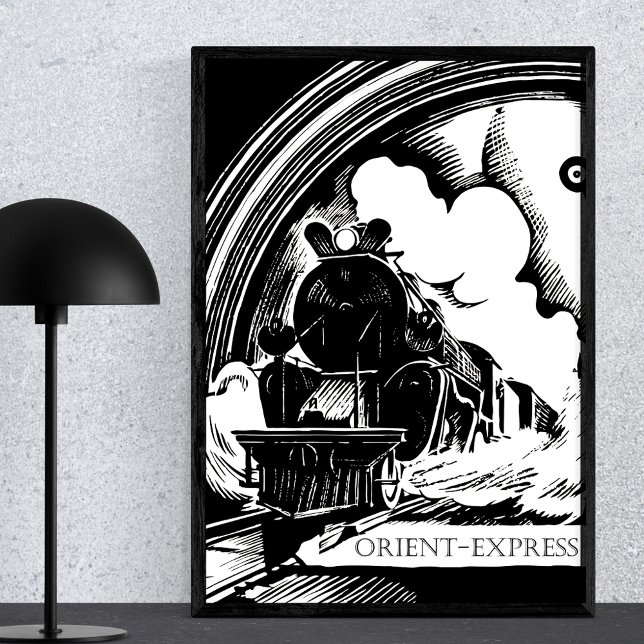 Orient Express Vintag Travel Literatur Poster (Von Creator hochgeladen)