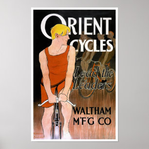Orient fährt Vintages Plakat durch Penfield rad