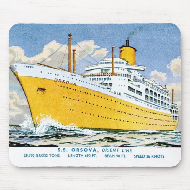 Orient Lines Orsova Mousepad (Vorne)