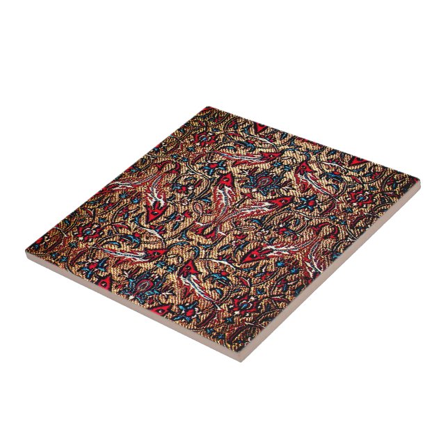 Oriental Antique Kilim Rug Fliese (Seite)