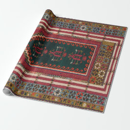 Oriental Antique Kilim Rug Geschenkpapier