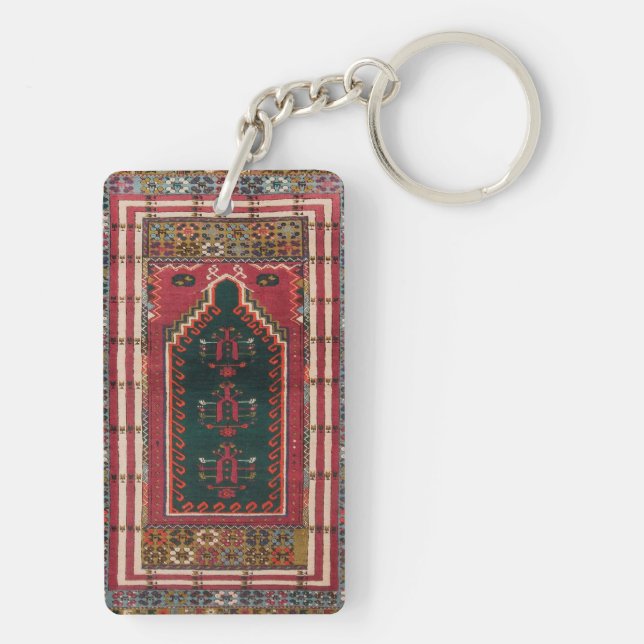 Oriental Antique Kilim Rug Schlüsselanhänger (Rückseite)