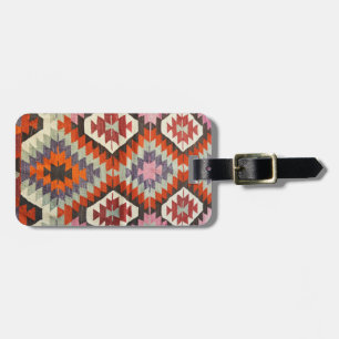 Oriental Antique Persian Türkischer Kilim Teppich Gepäckanhänger
