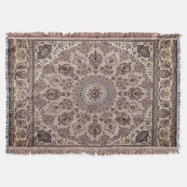 Oriental Antique Persian Türkischer Rug Decke (Vorderseite)