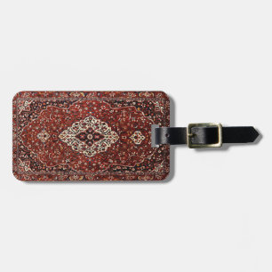Oriental Antique Persian Türkischer Rug Gepäckanhänger