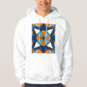 Oriental Arabic Geometric Seamless Pattern Hoodie