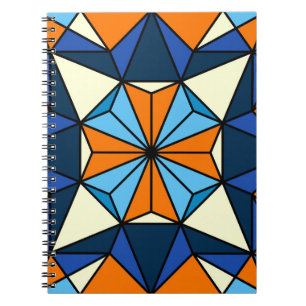 Oriental Arabic Geometric Seamless Pattern Notizblock