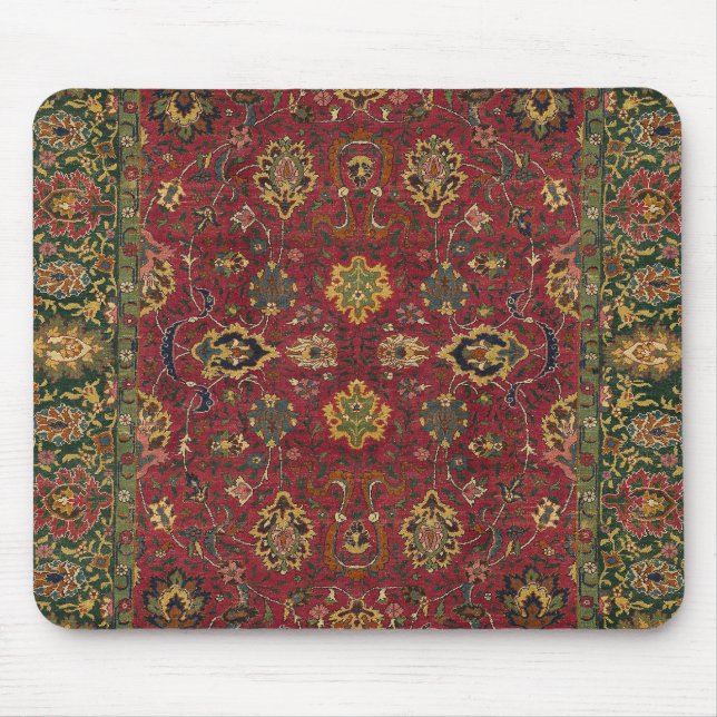 Oriental Asian Rug Pattern Mousepad (Vorne)