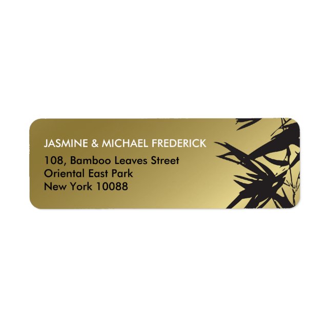 Oriental Bamboo Verlasse das Black Gold Address La (Vorne)