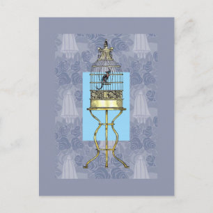 Oriental Birdcage Postkarte
