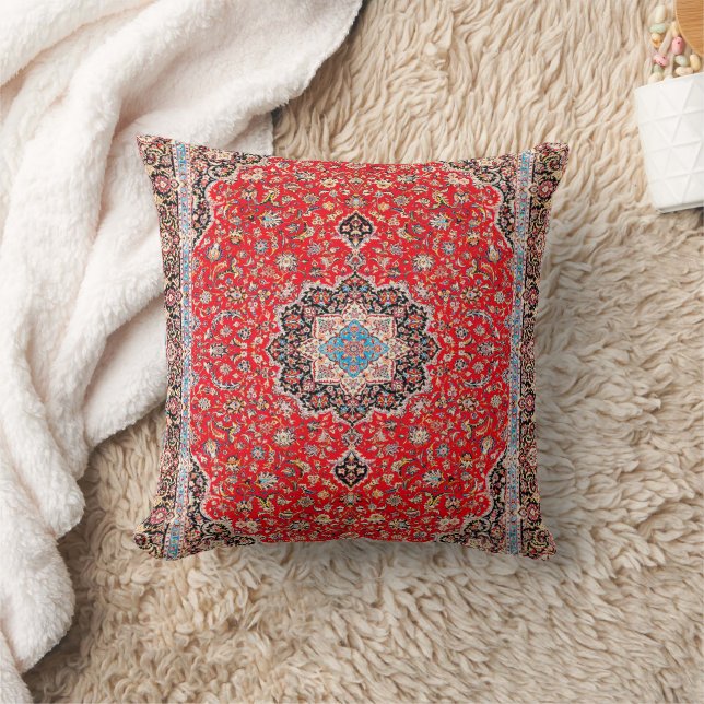 Oriental Bohemisch marokkanisches Stilkissen Kissen (Decke)