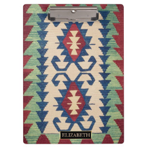 Oriental Carpet Killim Klemmbrett